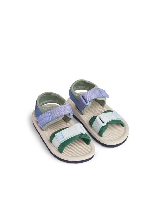Monty Sandals - Peppermint multi mix - Liewood