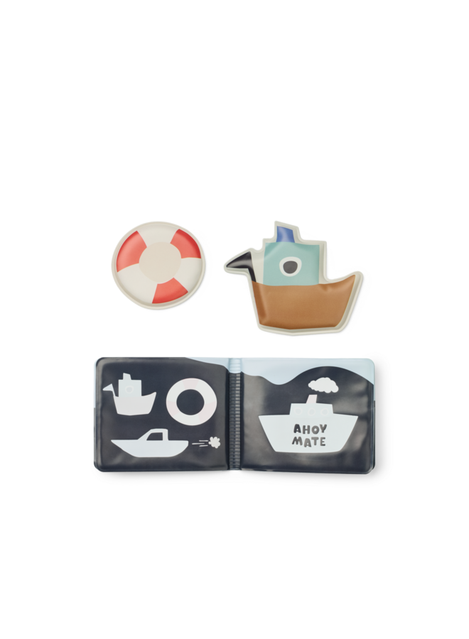 Waylon Sailing Magic Water Book  - Sailing / Sandy - Liewood