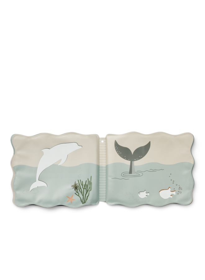 Waylon Sea Creature Magic Water Book - Sea creature / Sandy - Liewood