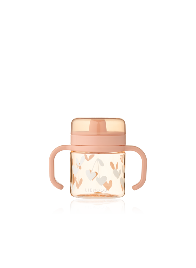 Kylo Tritan Sippy Cup 280ml - Sweethearts / Pale tuscany - Liewood
