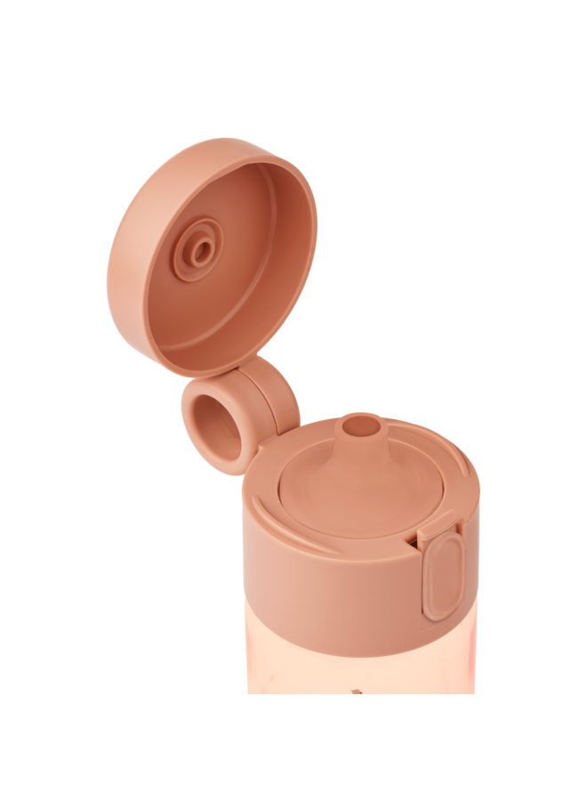 Clemence Tritan Bottle 350 ml - Peach / Sea shell - Liewood