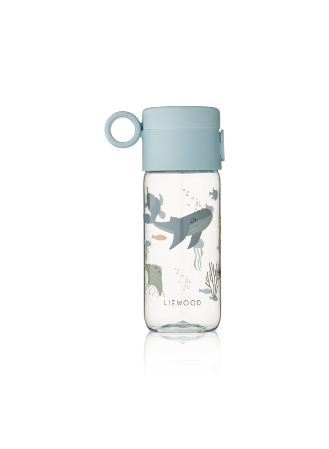 Clemence Tritan Bottle 350 ml - Sea creature / Sandy - Liewood