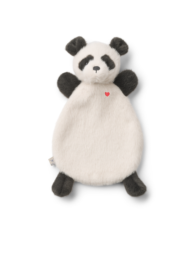 Roy Panda Cuddle Cloth - Sandy / Dark grey - Liewood