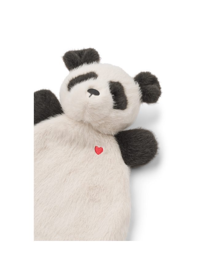 Roy Panda Cuddle Cloth - Sandy / Dark grey - Liewood