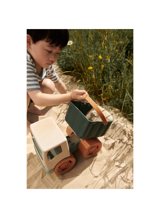 Beck Sand Truck - Peppermint multi mix - Liewood