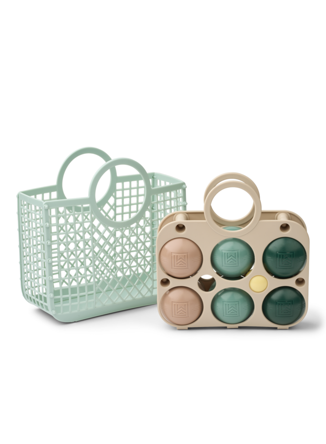 Emmett Petanque Set - Sandy multi mix - Liewood