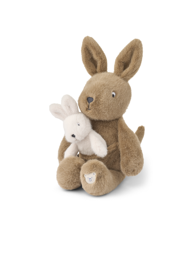 Kelly Kangaroo Mommy & Me Teddy - Dune - Liewood