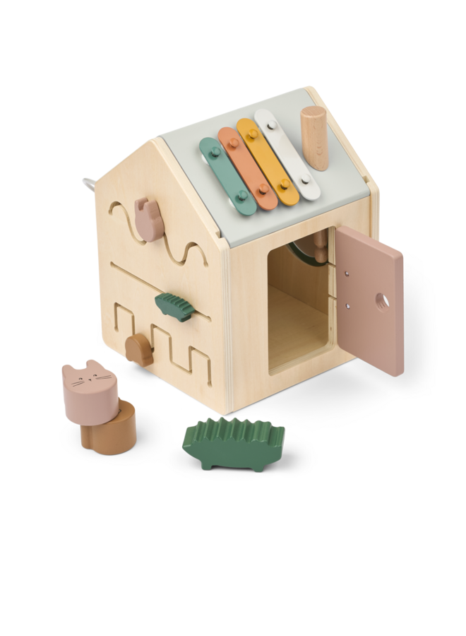 Lucas Activity Cube - Tuscany rose multi mix - Liewood