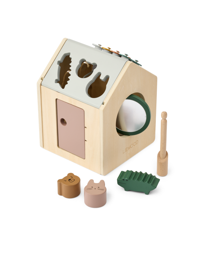 Lucas Activity Cube - Tuscany rose multi mix - Liewood