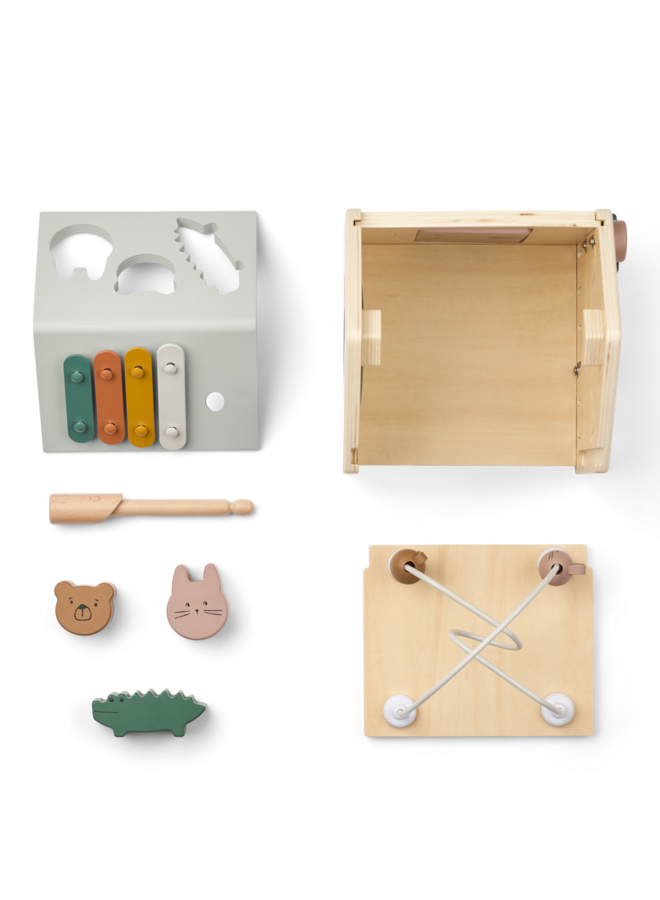 Lucas Activity Cube - Tuscany rose multi mix - Liewood