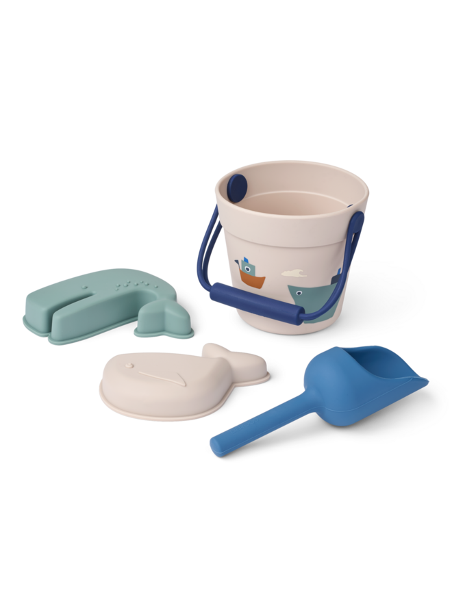 Kit Mini Sailing Beach Set - Sailing / Sandy - Liewood