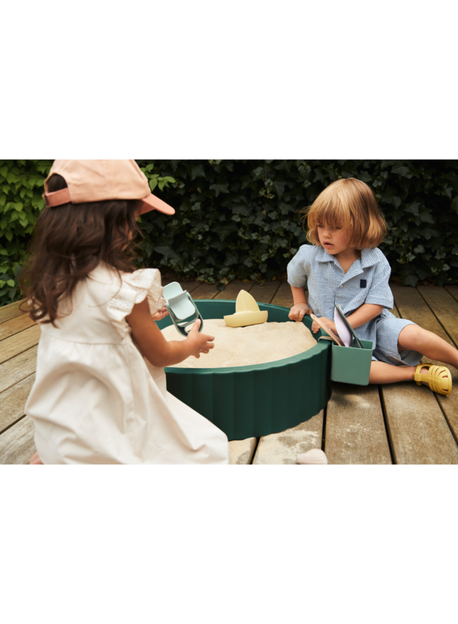 Saul Sandpit - Garden green / Sandy - Liewood
