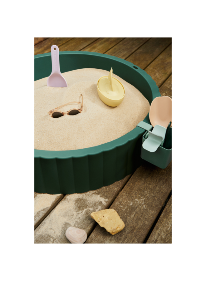 Saul Sandpit - Garden green / Sandy - Liewood