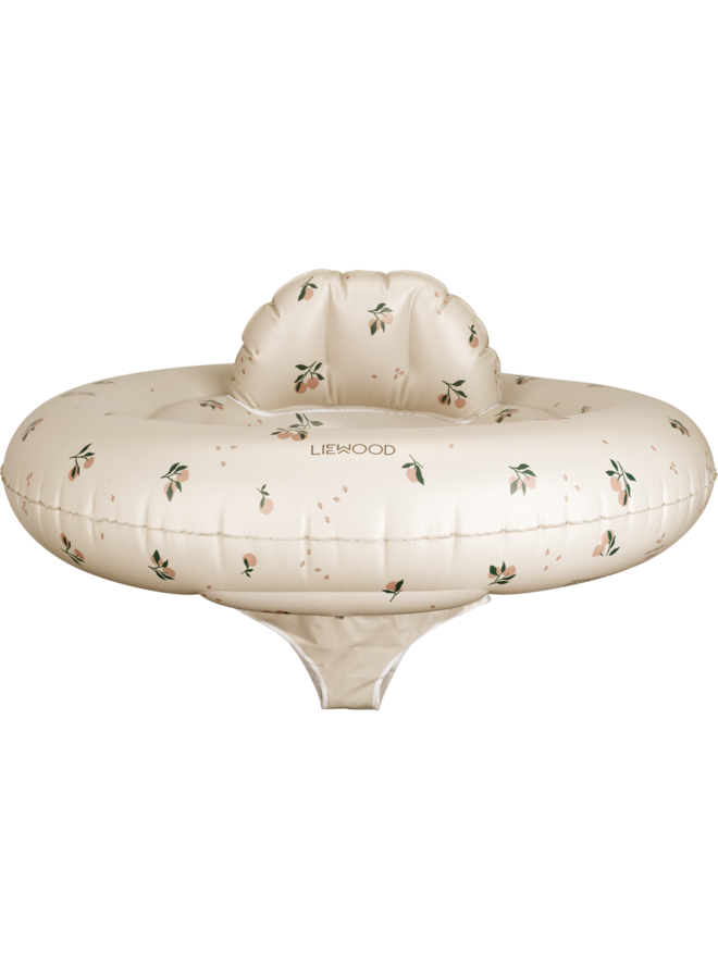 Dawn Baby Printed Swim Seat - Peach / Sea shell - Liewood