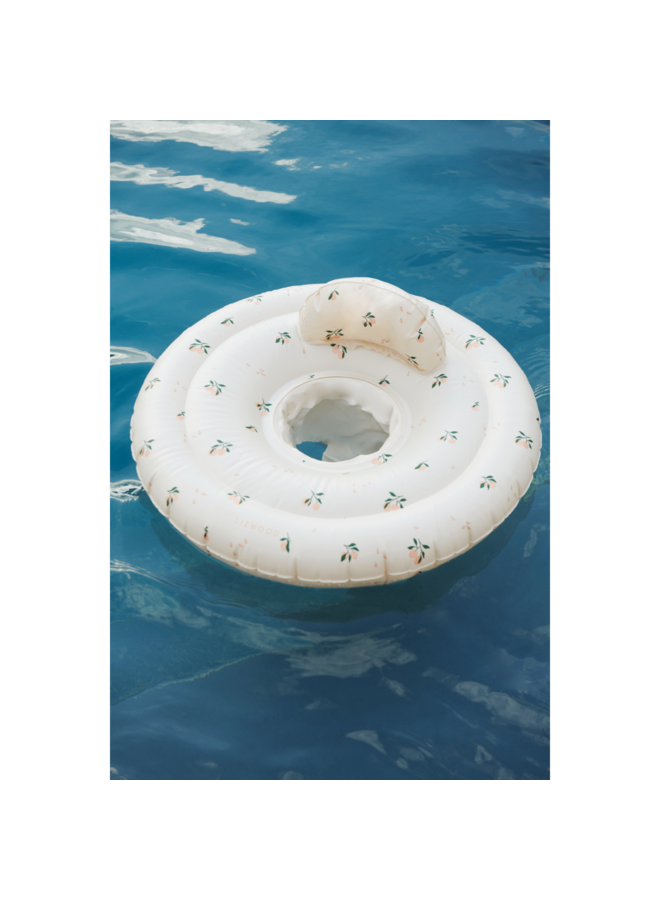 Dawn Baby Printed Swim Seat - Peach / Sea shell - Liewood
