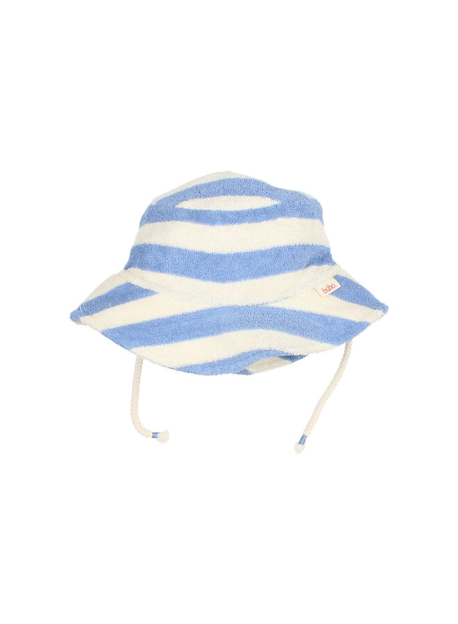 BB Terry Stripes Hat - Bluette - Buho