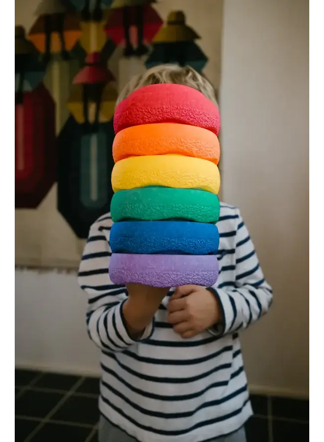 Original Mini Rainbow - Set van 6 -  Stapelstein