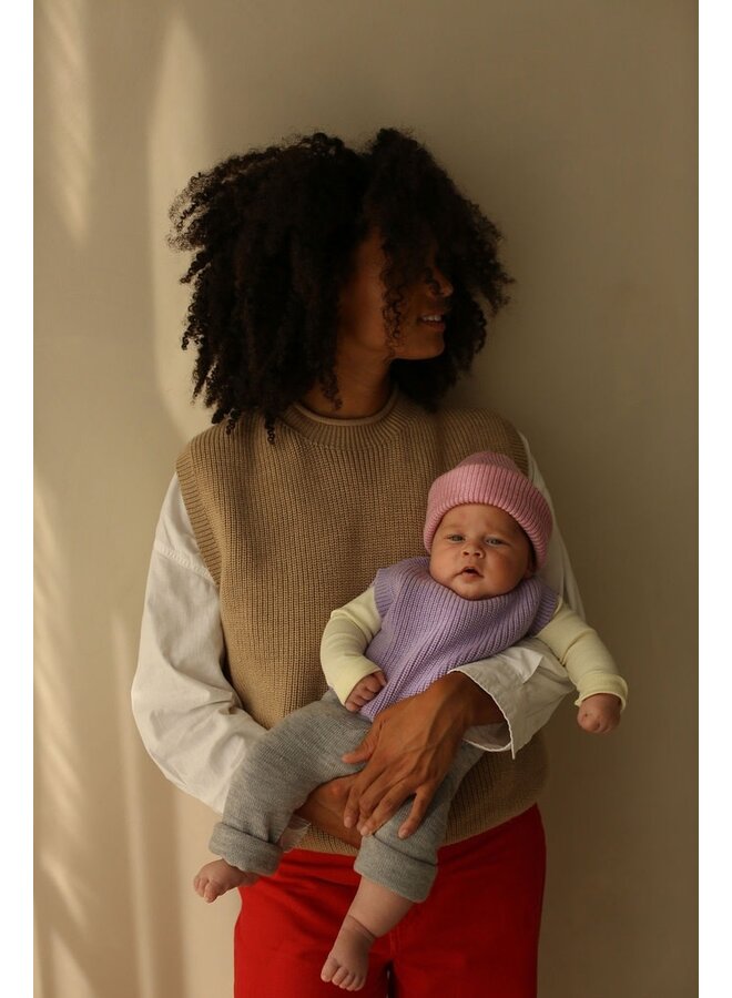 Pants Guido - Grey Melange - HVID