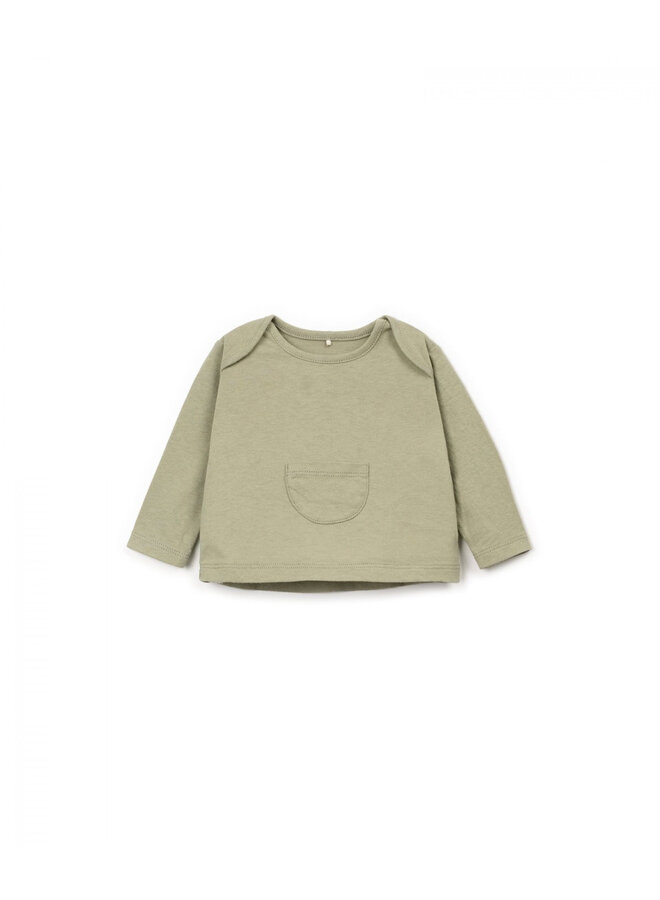 Jersey LS T-Shirt - Olive - Play Up