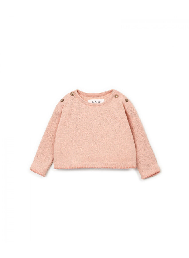 Jersey Sweater - Peach - Play Up