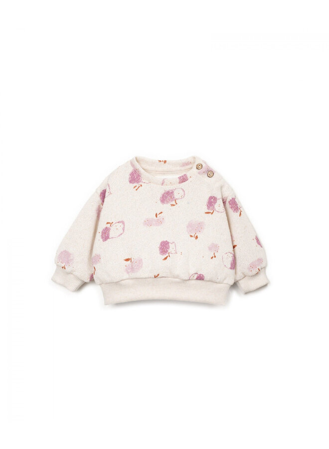 Jersey Sweater - Pink Apples - Play Up