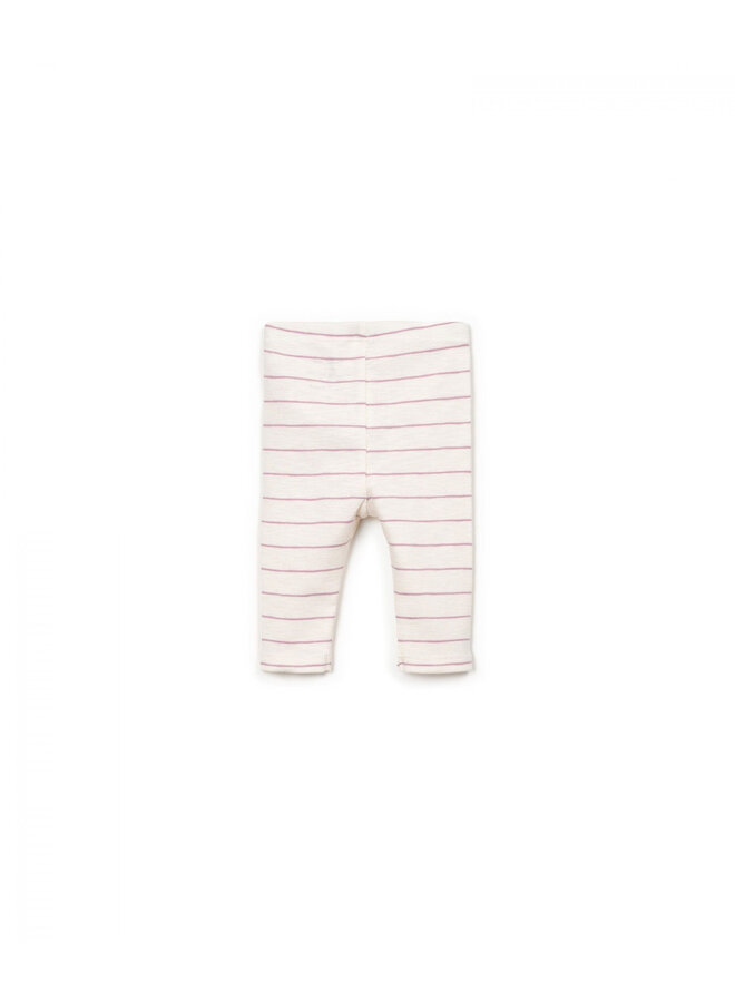 Striped Legging - Dusty Rose - Play Up