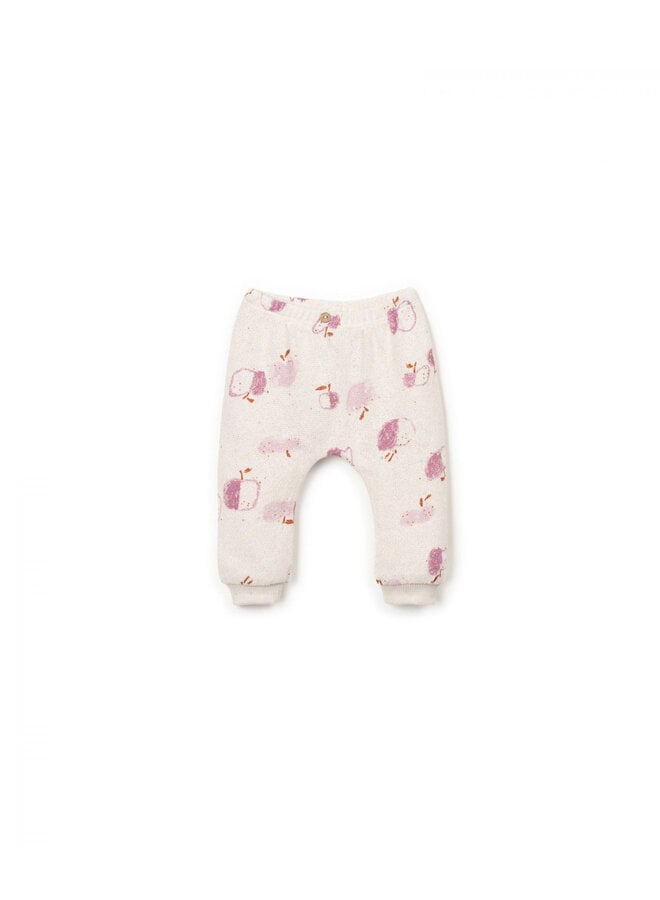 Trousers Jersey - Pink Apples - Play Up