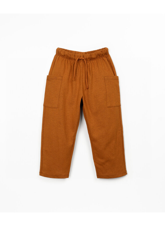 Jersey Trousers - Brick - Play Up Junior