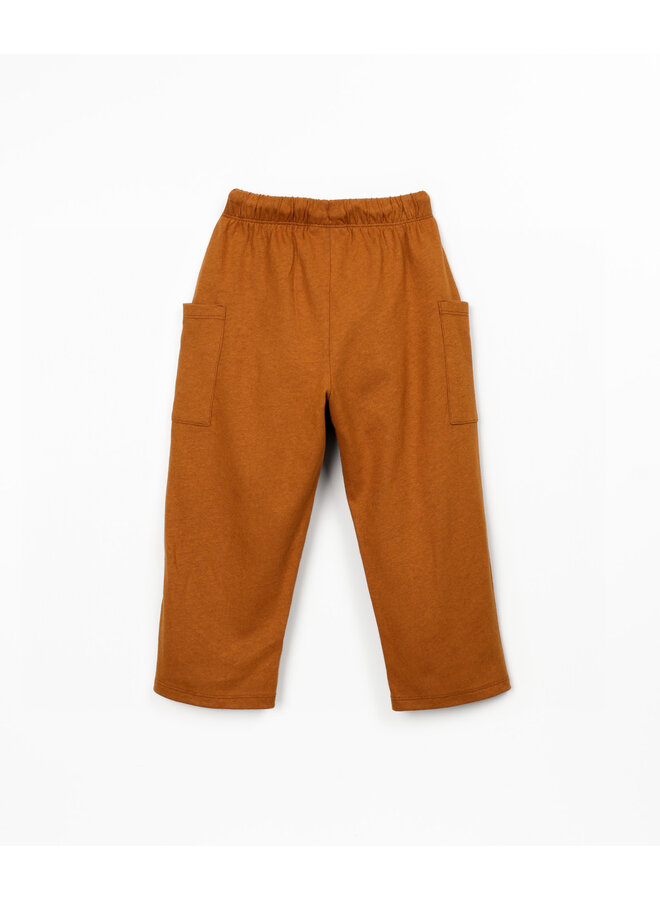 Jersey Trousers - Brick - Play Up Junior