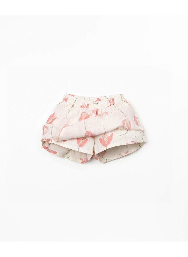 Woven Skort - Poppy - Play Up Junior