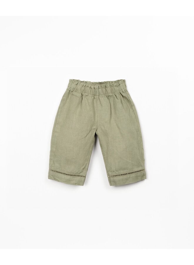 Linen Pants - Sage - Play Up