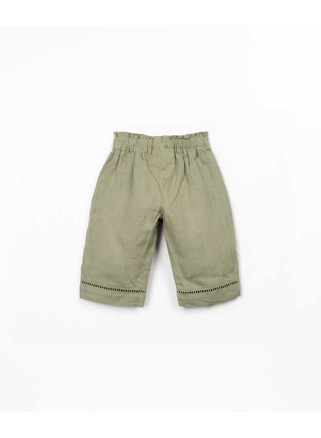 Linen Pants - Sage - Play Up