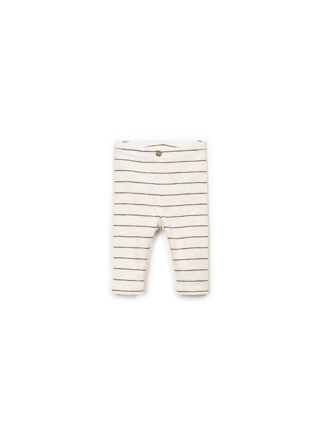 Striped Legging - Olive - Play Up