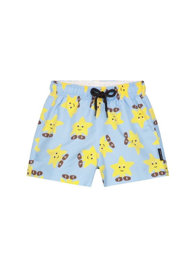 All Stars Swim Shorts Sky Blue - Daily Brat