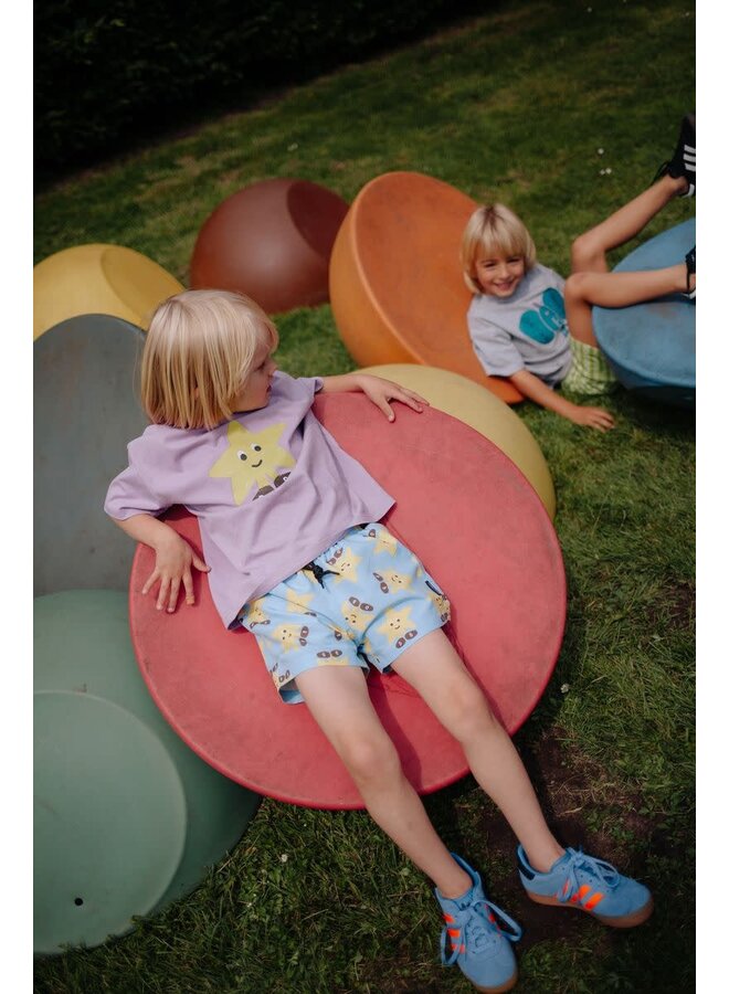 All Stars Swim Shorts Sky Blue - Daily Brat