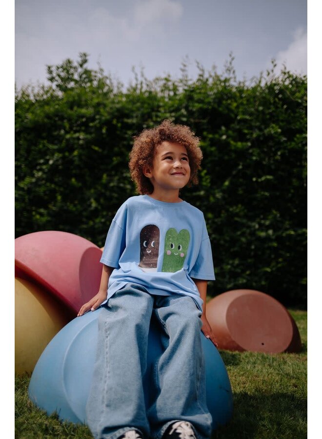 Ice Cream Club T-Shirt Blue - Daily Brat