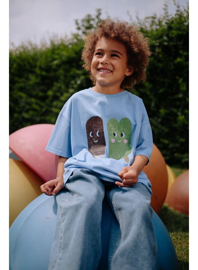 Ice Cream Club T-Shirt Blue - Daily Brat