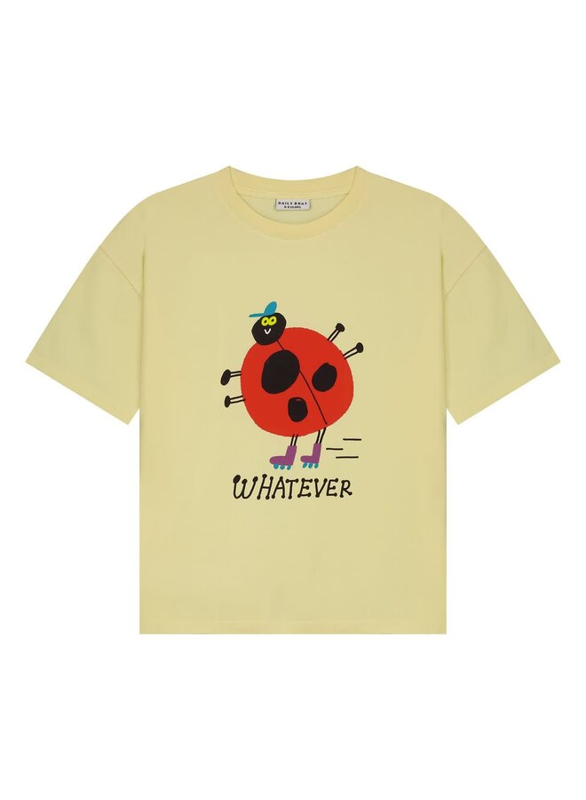 What Ever T-Shirt Pale Banana - Daily Brat