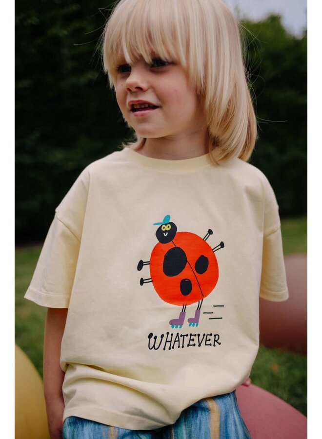 What Ever T-Shirt Pale Banana - Daily Brat