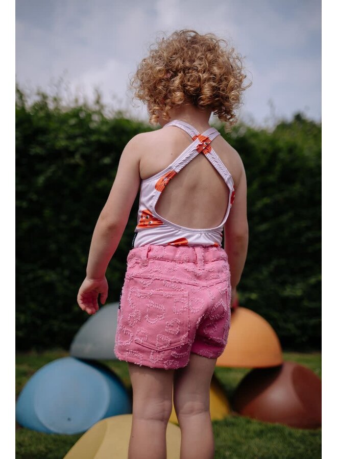 Patty Heart Swim Suit Pink - Daily Brat