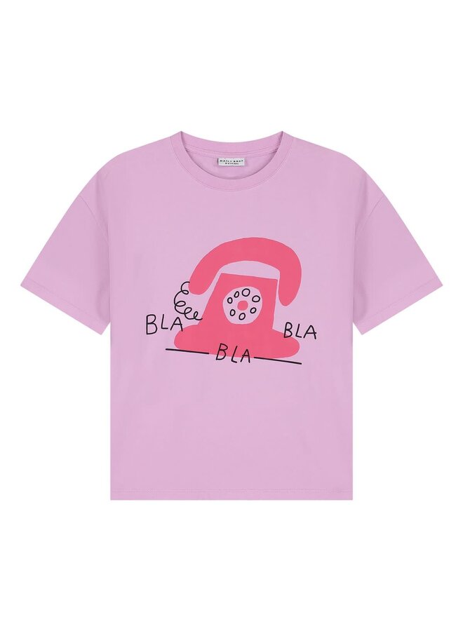 Bla Bla Bla T-Shirt Sunny Violet - Daily Brat
