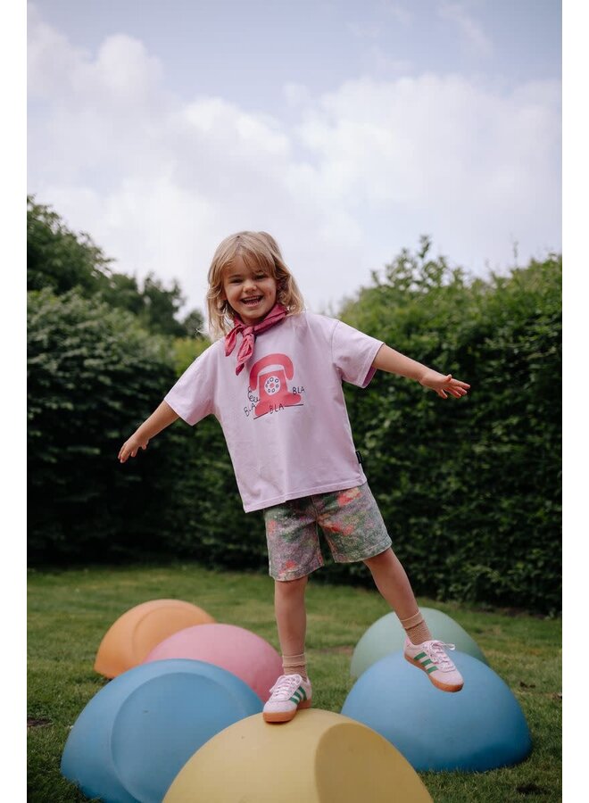 Bla Bla Bla T-Shirt Sunny Violet - Daily Brat