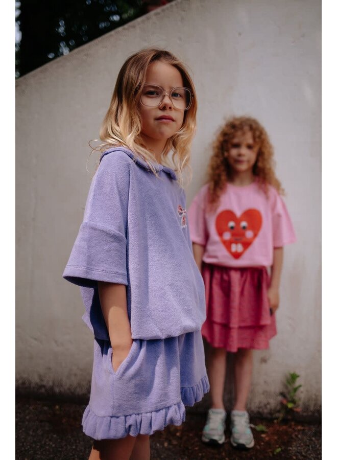 Suzy Shorts Paisley Purple - Daily Brat