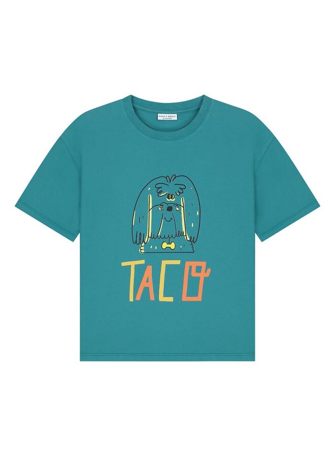 Taco T-Shirt Teal - Daily Brat