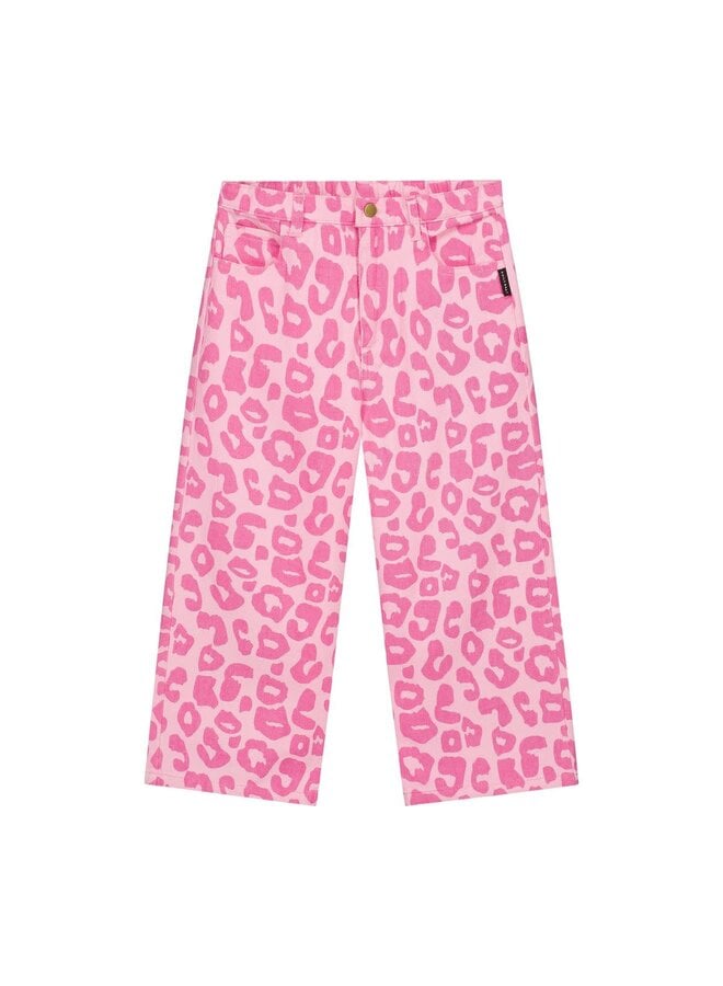 Bubble Blush Leopard Jeans - Daily Brat