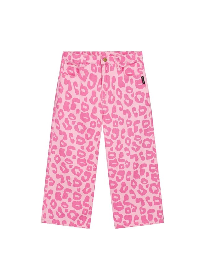 Bubble Blush Leopard Jeans - Daily Brat