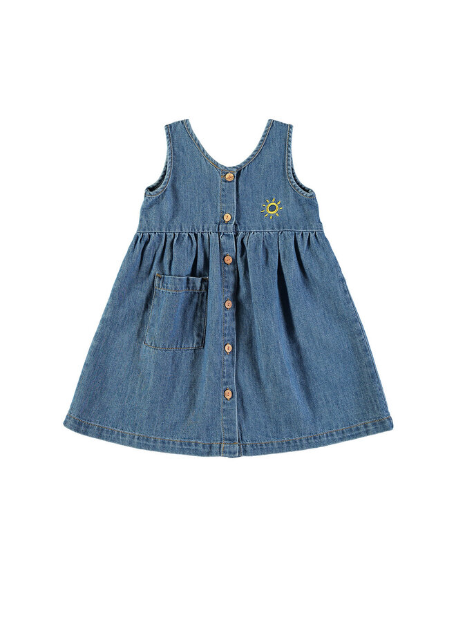 Dress - Candela Denim - Babyclic