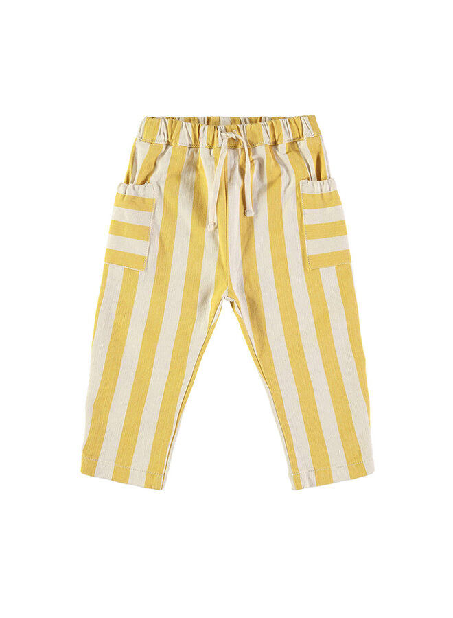 Pants - Stripes Lemon - Babyclic