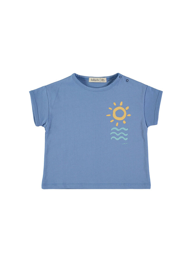 T-Shirt - Mediterraneo Electric Blue - Babyclic