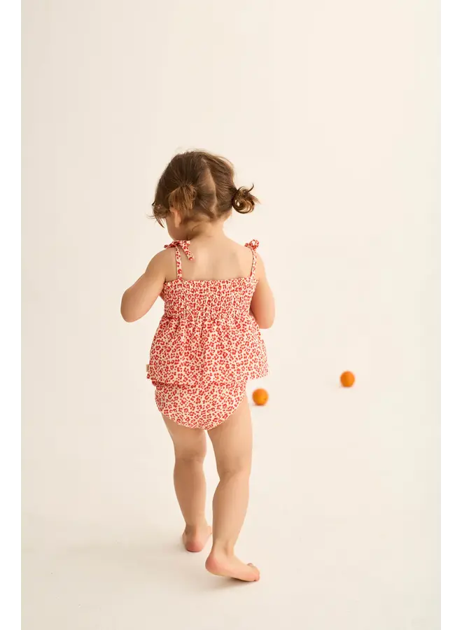 Romper Granny - Tomato Animal - My Little Cozmo